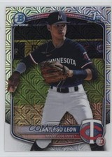 2025 Bowman Chrome Prospects Mega Box Mojo Refractor Santiago Leon #BCP-247 1mh5