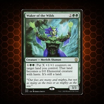 MTG - Waker of the Wilds/Erweckerin der Wildnis - ZNC - EN - NM