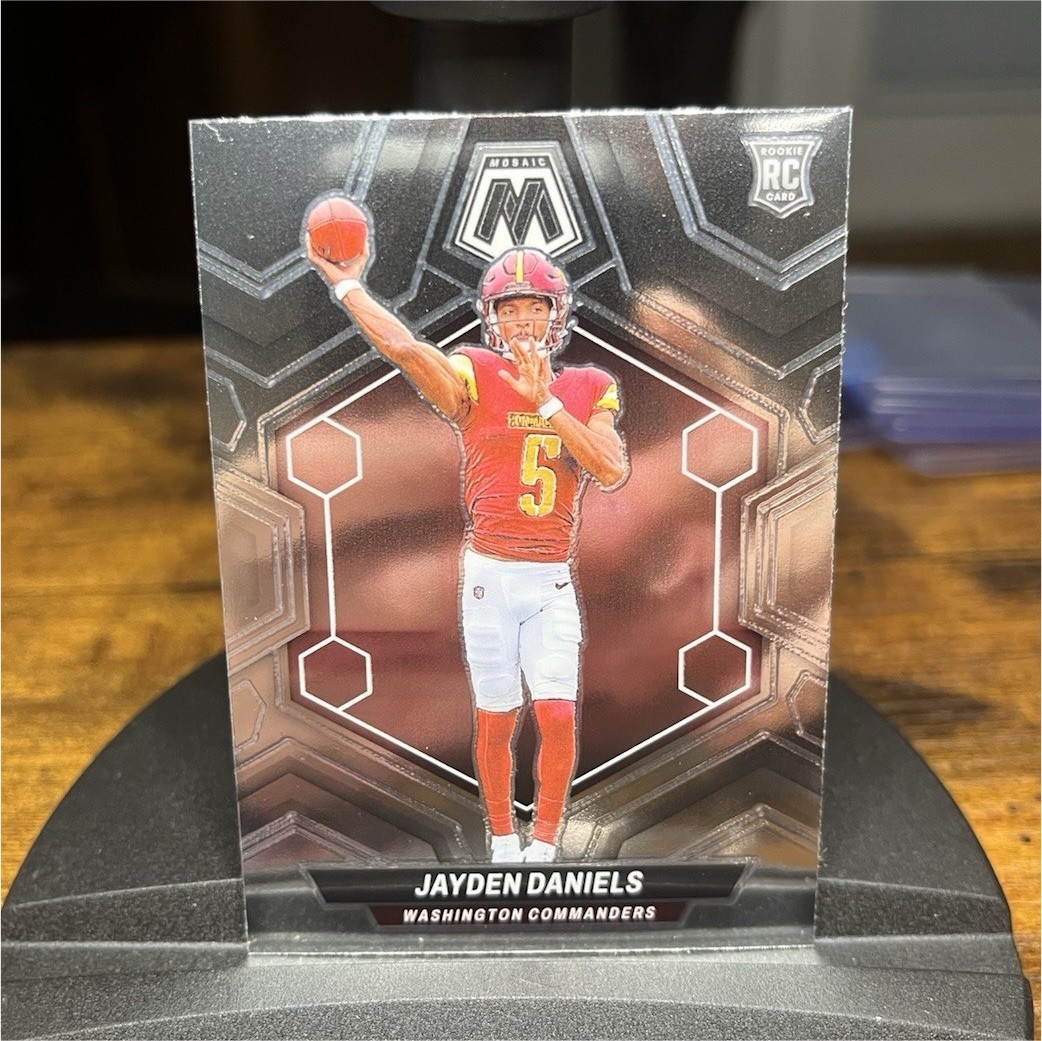 Panini Mosaic Jayden Daniels Rookie Washington Commanders #302 Football 2024