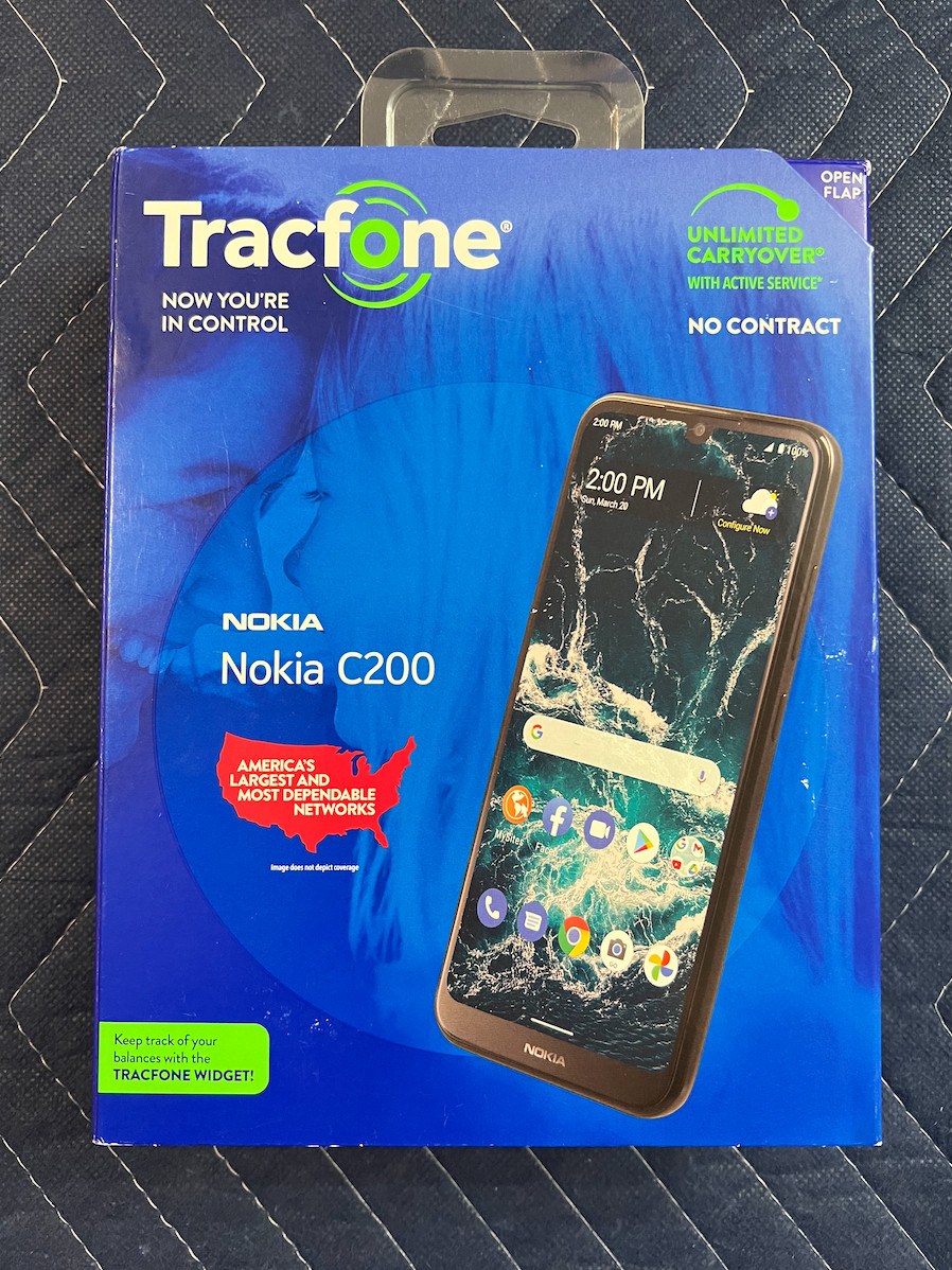 TracFone NOKIA C200 32GB Prepaid Smartphone (Locked) &ndash; OPEN BOX