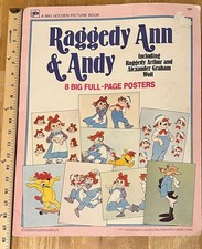 Choose One 1979 Raggedy Ann Andy Poster 15" x 20" Bobbs Merrill Co Western Pub.