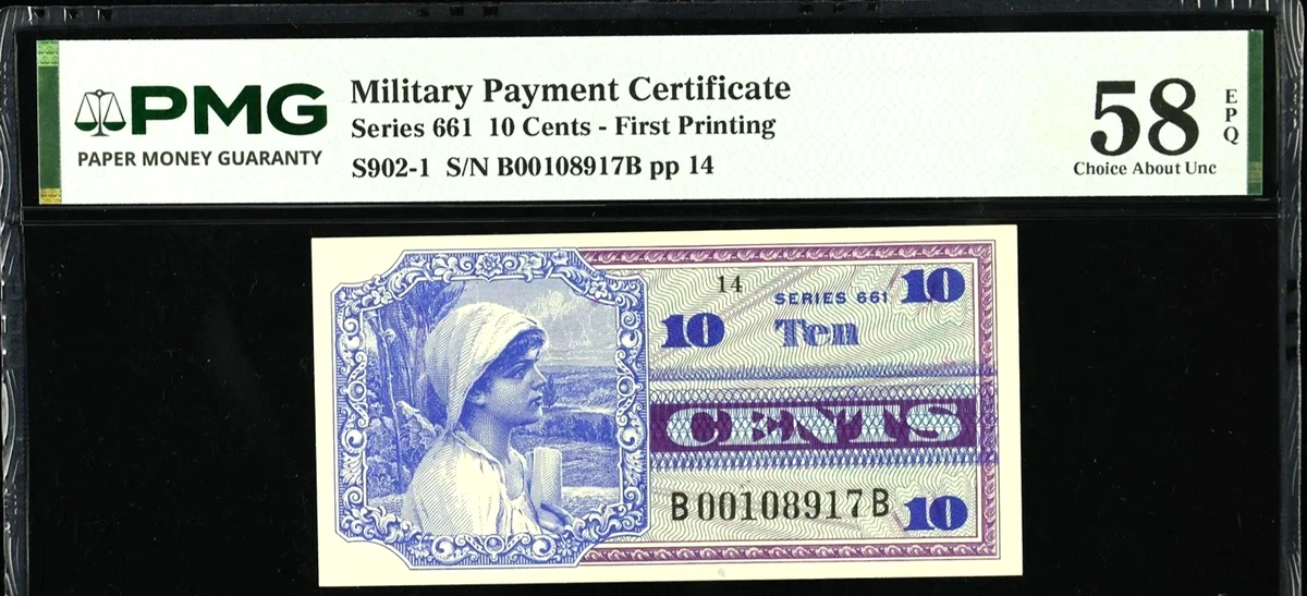 10c Denomination US Military Payment Certificates for sale | eBay
