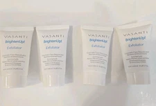 Vasanti Brighten Up Exfoliator Enzymatic Face Rejuvenator Aloe 0.71 oz Lot of 4