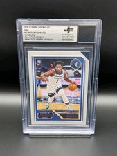 2020-21 Anthony Edwards Panini Chronicles RC BGS Game Worn All Star Jersey 