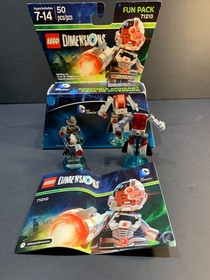 LEGO Dimensions Fun Pack #71210 &ndash; DC Comics Cyborg & Cyber-Guard &ndash; Open Box