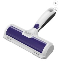 BLACK DECKER Reusable Pet Hair Fur Lint Roller Remover- Fabric, Furniture, C