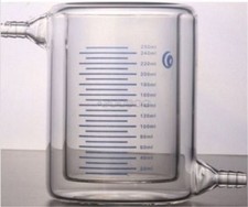 Jacketed Glass Beaker 250Ml For Photocatalytic Experiment Brand New fg