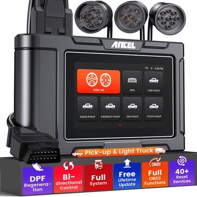 Diesel Light Truck Active Test Diagnostic Scanner for Ford Dodge Chevrolet GMC