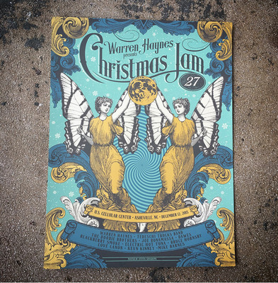 NEW Warren Haynes Christmas Jam 2015 Poster Photo Wall Art Home Decor No Frame