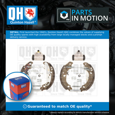 Brake Shoes Set fits FORD PUMA 1.7 97 to 02 QH Genuine Top Quality Guaranteed