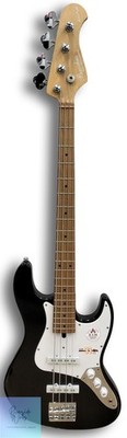 BACCHUS WL4-STD33 RSM/M BLK Jazz Bassgitarre gebraucht