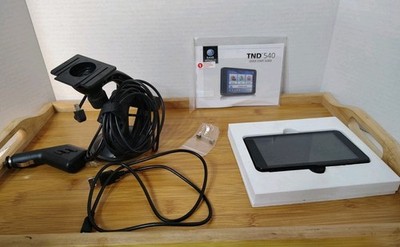 Rand Mcnally TND 540 Commercial Truck GPS Wifi Lifetime Maps Window Mount Bundle