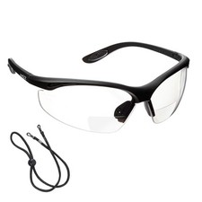 Constructor' Bifocal Reading Safety Glasses clear 2.0 Dioptre Ansi Z87.1 C