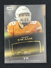 2015 Sage Hit - Autographs Geoff Swaim #A95 Black (AU, RC)