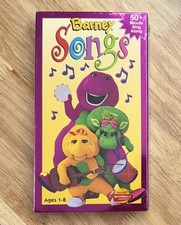 Barney Songs [VHS 1995] Video Lyons Group Kids ~ Sing Along Kids Film New/Sealed