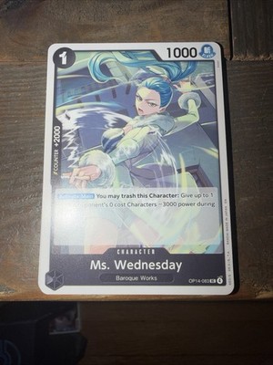 Ms. Wednesday Vivi OP14-083 The Azure Sea's Seven One Piece