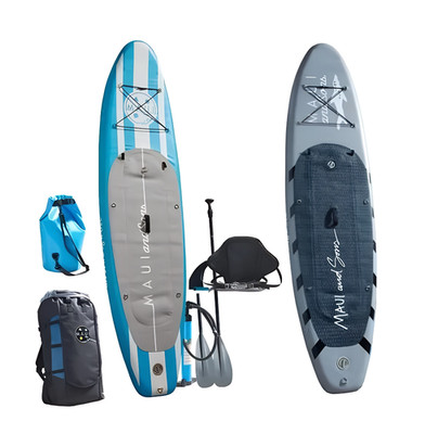 Stand Up Paddle Board SUP 320 cm bis 150 kg aufblasbar Komplettset Surfboard