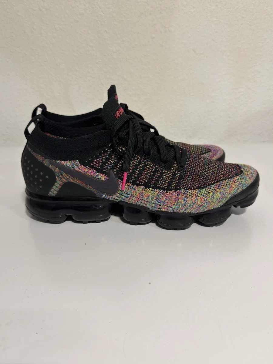 Nike Air VaporMax Flyknit 2 Black Multi-Color for Sale