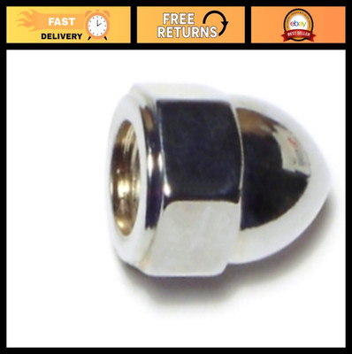 Fine Acorn Cap Nuts 5/16-24, Pack of 10, Hard-to-Find Fasteners, Durable & Relia