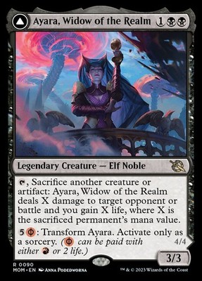 MTG Ayara, Widow of the Realm (90/558) March of the Machine LP