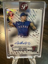 2023 Topps Pristine - Pristine Autographs Josh Jung #PA-JJ (AU, RC)