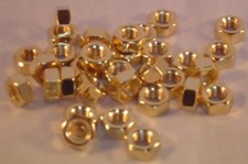 Mutter M10 GOLD vergoldet M10 Opel VW BMW Audi Ford