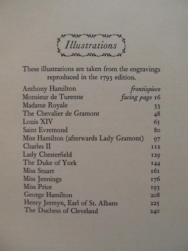 MEMOIRS OF COMTE DE GRAMOUNT - CHARLES II LOUIS XIV - FINE IN BOOK SLIPCASE - Picture 10 of 12