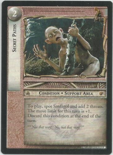 Lord of The Rings Return of The King TCG: Rare Secret Paths Card #7R69 - Picture 1 of 1