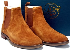 sperry chelsea boot gold cup