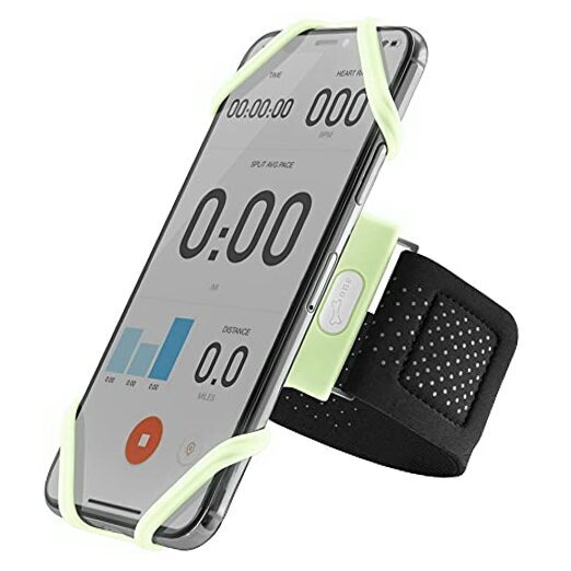 Run Tie 1, Running Cell Phone Holder, Skin-Friendly & Washable Silicone Sport