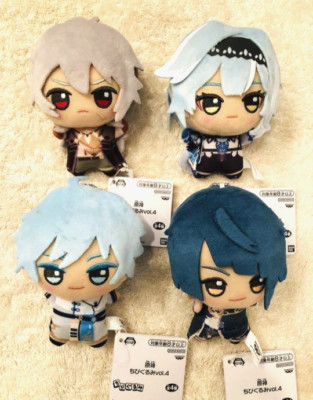 Genshin Chibigurumi vol.4 Plush Leather Eurua Chongyun Yukiaki Set