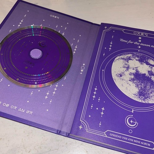 GFRIEND Time for the Moon Night 6th Mini Album CD Photo Book Trading Card KPOP - Imagen 3 de 3