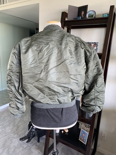 1968 Vietnam Alpha USAF L2B FLIGHT JACKET USAF Mil-J-7448H Uniform