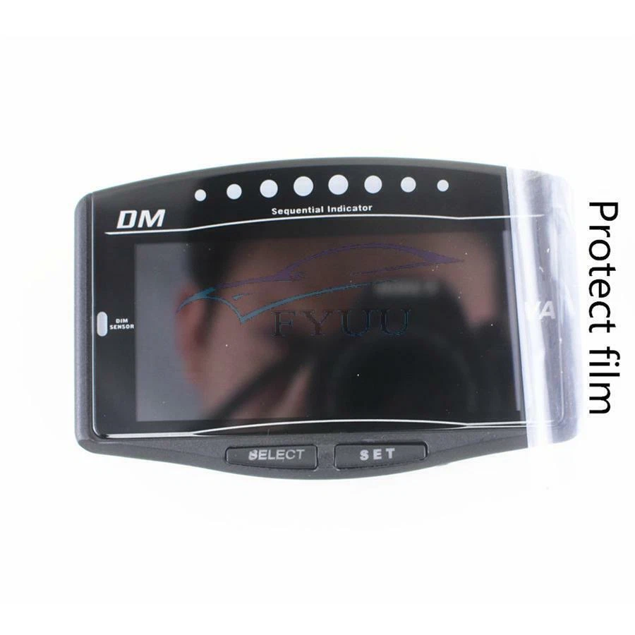 Voltímetro digital para automóvil 6 en 1 presión de aceite/temperatura del agua/medidor de combustible/medidor turbo Boost Foto 4 de 4