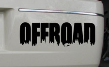 offroad  Car van  camper 4x4 campervan window Bumper dub Vinyl Decal Sticker