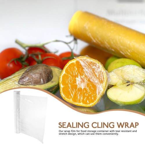 1 Roll of Food Fresh Keeping Wrap Elastic Bowl Cling Film Kitchen Freezer Food - Picture 9 of 12