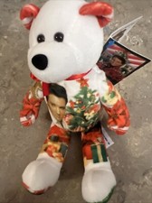 Elvis Presley Limited Edition Beanie Bear Graceland Christmas 010