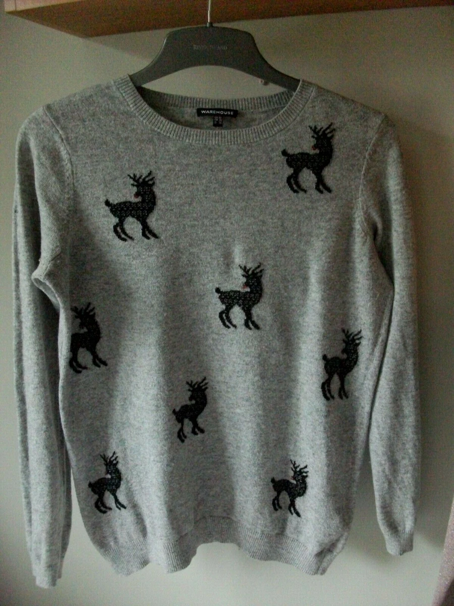 Warehouse top reindeer jumper
