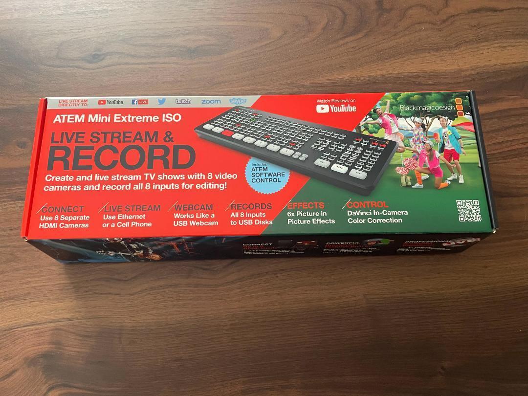 ATEM Mini Extreme ISO SWATEMMINICEXTISO FROM JAPAN | eBay ATEM Mini Extreme ISO SWATEMMINICEXTISO FROM JAPAN | eBay