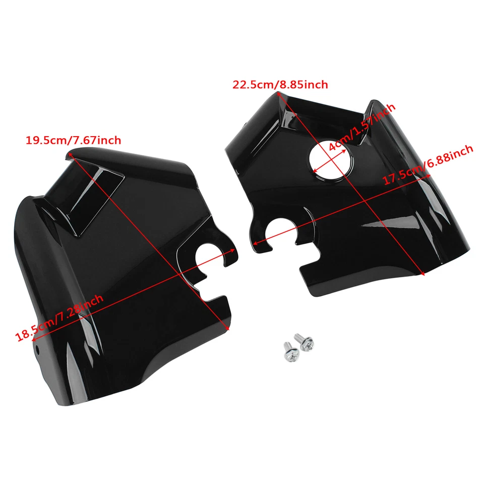 Cubierta de cuello de cuadro superior de horquilla para Yamaha V-Star 650 DragStar 650 XVS650 1996-2018 Foto 2 de 4