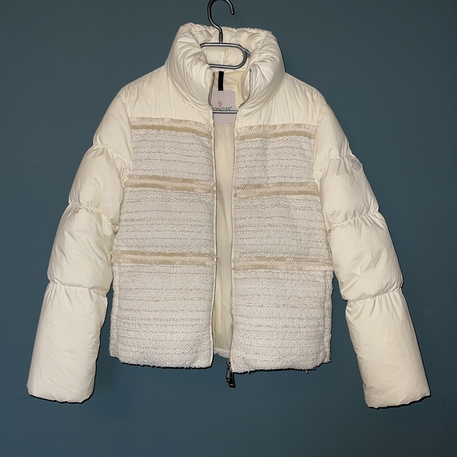 Moncler aucun short down jacket size 00 | eBay