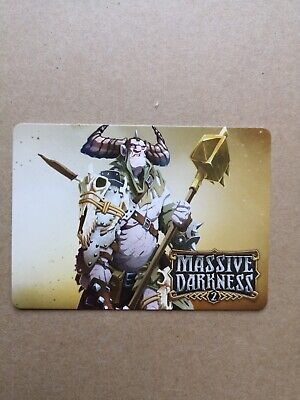 MASSIVE DARKNESS TO MASSIVE DARKNESS 2 UPGRADE ENGLISH CARD MASSIVE DARKNESS TO MASSIVE DARKNESS 2 UPGRADE ENGLISH CARD