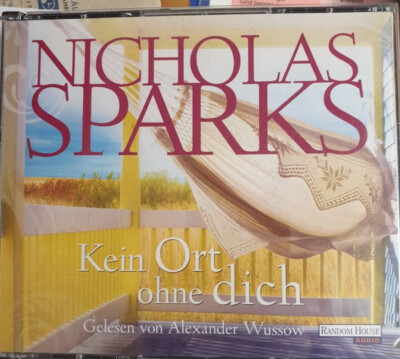 Kein Ort ohne dich NICHOLAS SPARKS Hörbuch 6 CD`S Alexander Wussow
