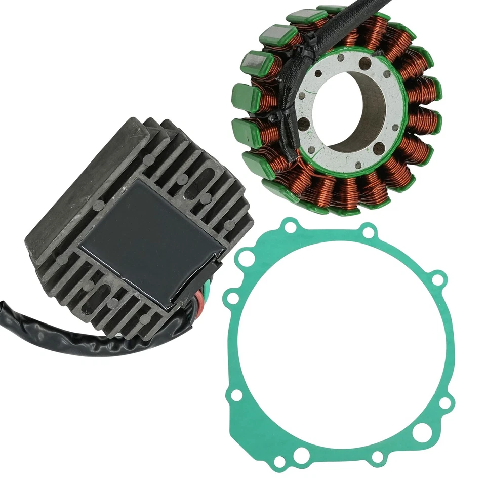 Estator e retificador regulador para Suzuki GSX-R750 GSXR750 1996-1999 com junta - Imagem 4 de 4