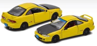 HONDA Integra Type-R DC2 - racing yellow - ERAcar 1:64