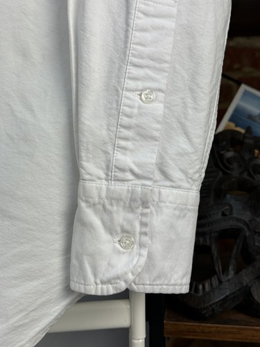 Men's THOM BROWNE New York White Oxford Long Sleeve Shirt Size 2 Made in Japan - Picture 12 of 23