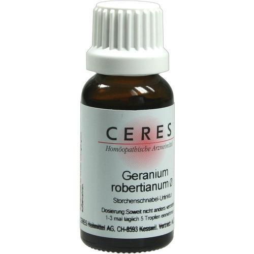 CERES Geranium robertianum Urtinktur 20ml PZN 178962