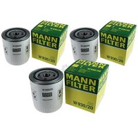 3X Original Mann-Filter ÖLfilter Oelfilter W 930/20 Oil Filter