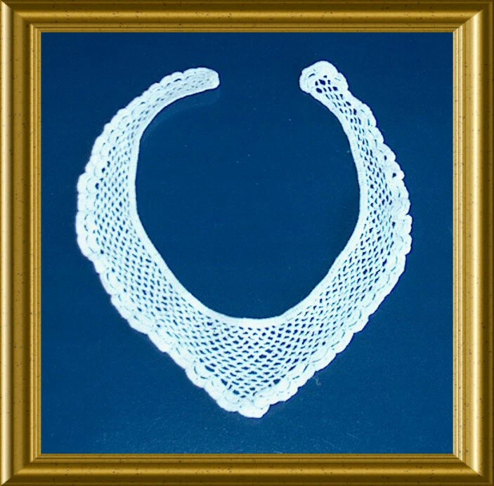 Franklin Mint Scarlett Ohara Chal Blanco se adapta a muñeca de 12-16 pulgadas ganchillo algodón encaje Foto 2 de 3