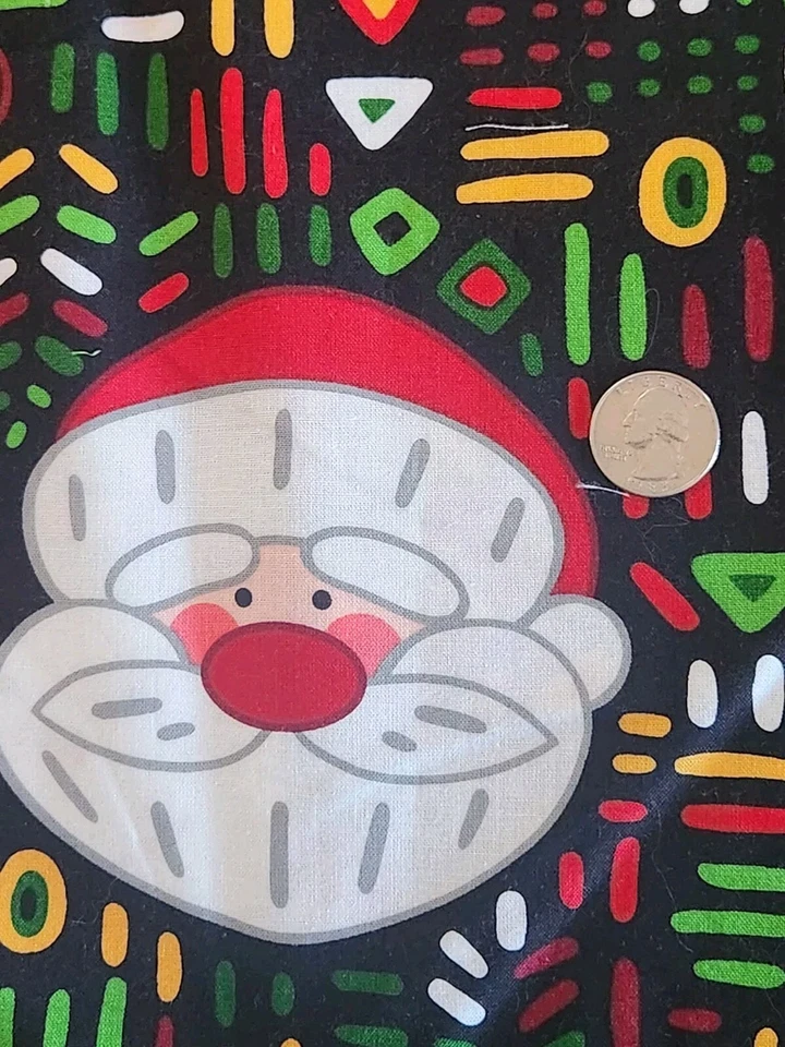 Andover Fabrics , Mota Xmas By Kathy Hall, For Museum Of New Mex. 44"x1 Yd - Image 3 of 4